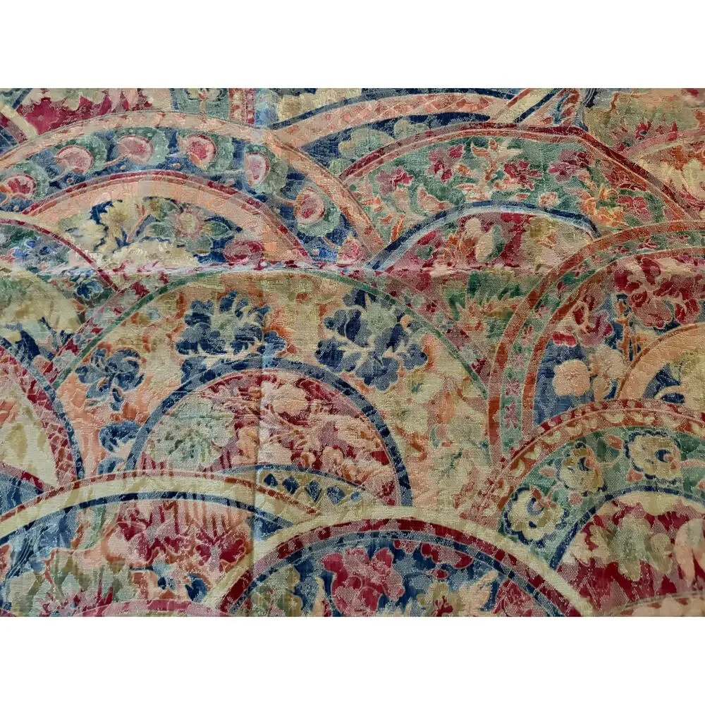 Vtg Jacquard Floral Damask Dinner Napkin 20x20, Lot 7 Shabby Chic Cottage Core